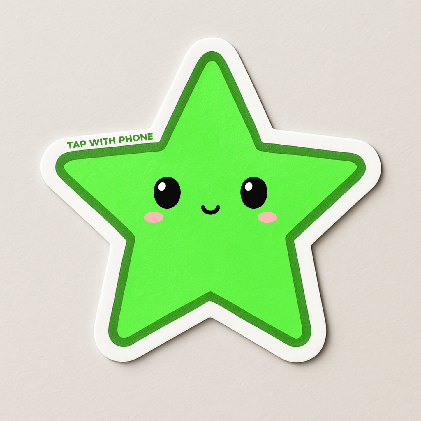 Die cut NFC Sticker Pack – Metal Safe