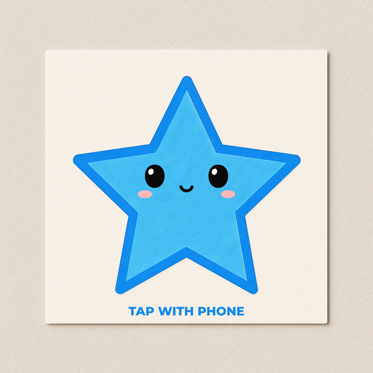 Square NFC Sticker Pack – Metal Safe