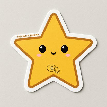 Die cut NFC Sticker Pack – Standard Surface