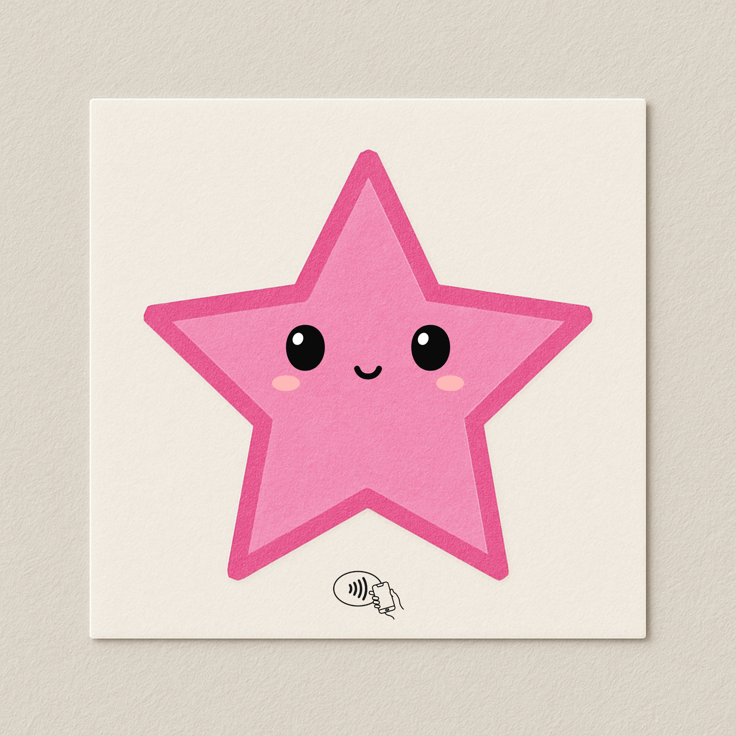 Square NFC Sticker Pack – Standard Surface