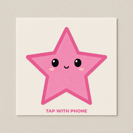 Square NFC Sticker Pack – Standard Surface