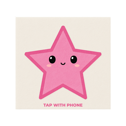 Square NFC Sticker Pack – Standard Surface